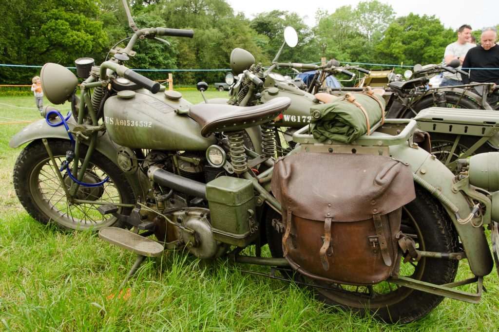 Indian Scout 741-B Moto de la II GM