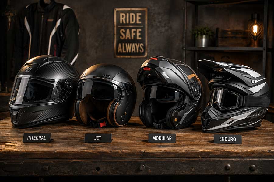 Cómo elegir tu primer casco de moto: tipos, normas y cuánto gastar