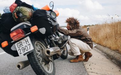 Cómo preparar tu moto para un viaje largo por carretera
