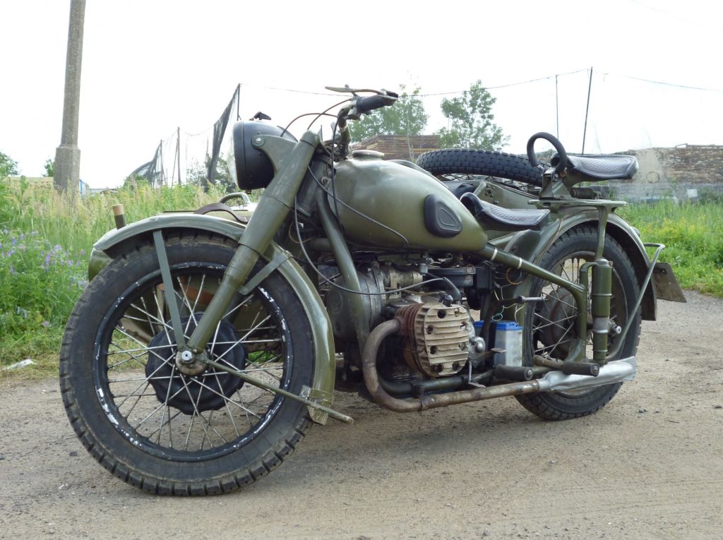 Moto soviética de la II GM