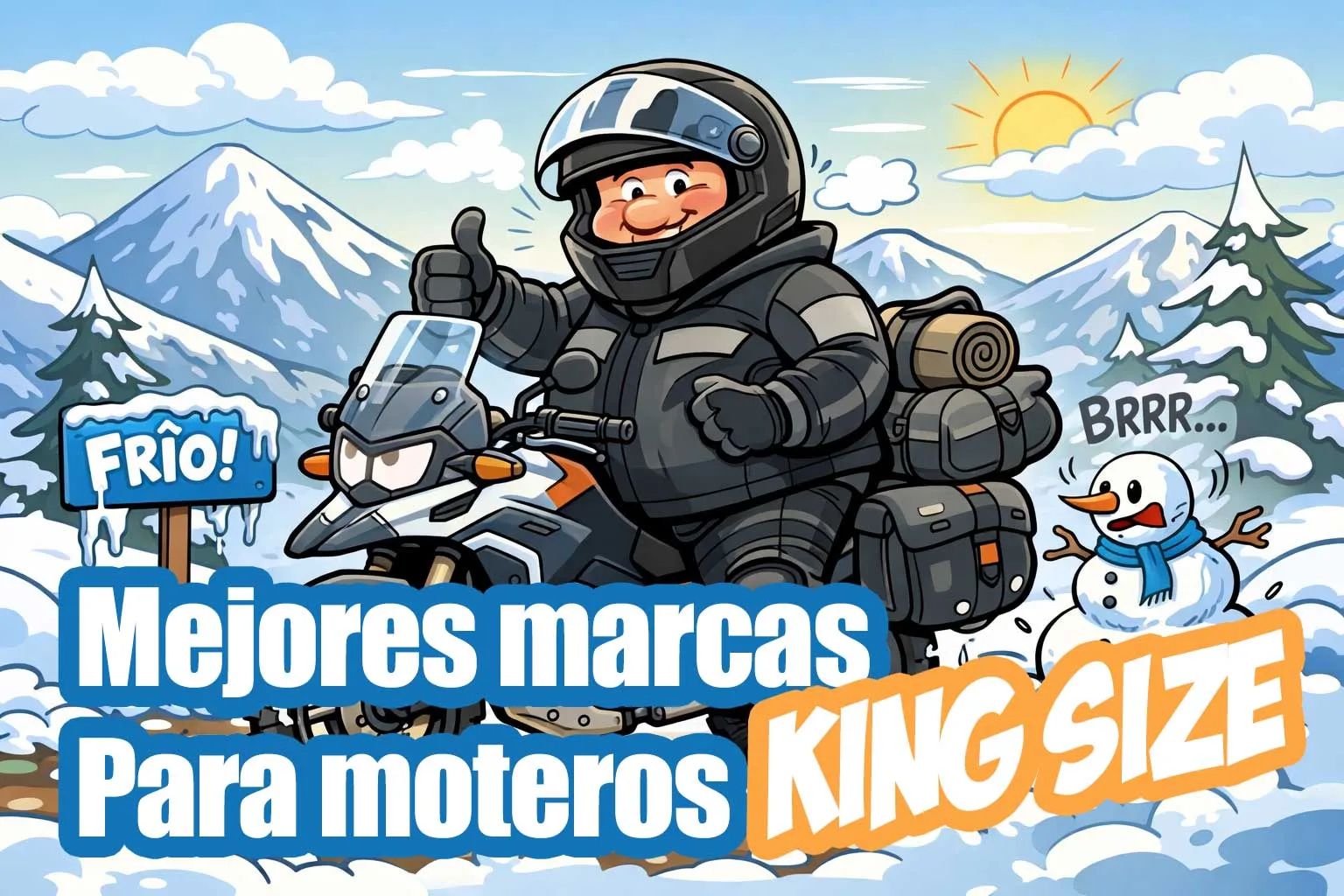 Estas son las dos mejores marcas de tallas extra grandes de ropa de moto